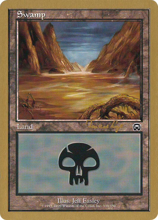 Swamp (WC01-TVDL339A) - World Championship Decks 2001