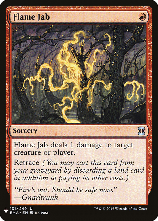 Flame Jab (LIST-EMA-131) - The List