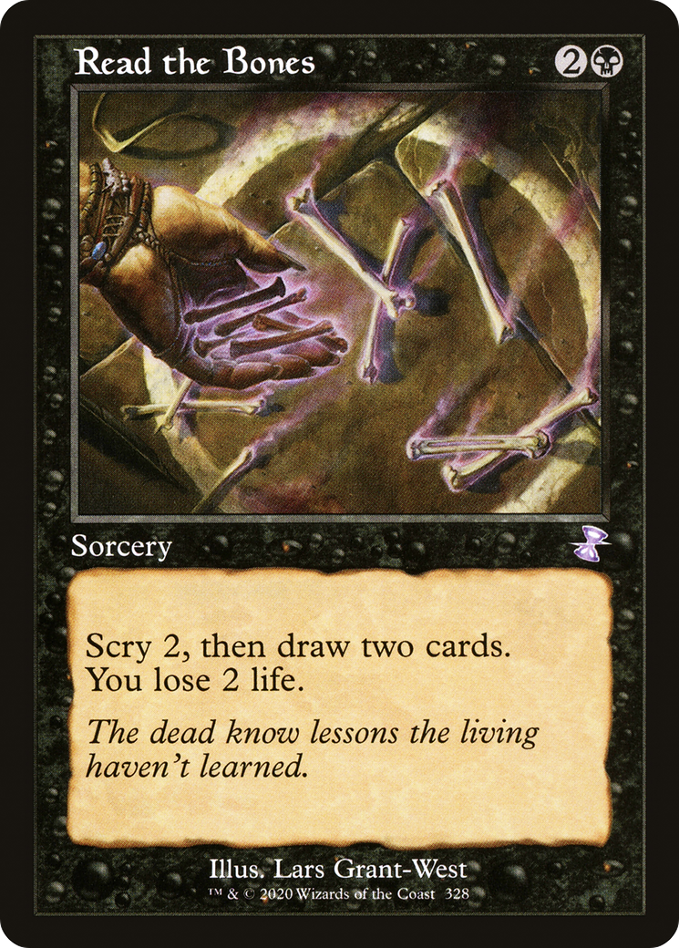 Read the Bones (TSR-328) - Time Spiral Remastered Foil