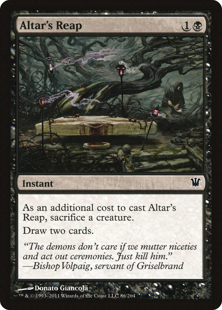 Altar's Reap (ISD-086) - Innistrad Foil