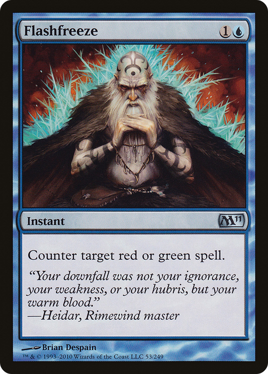 Flashfreeze (M11-053) - Magic 2011 Foil