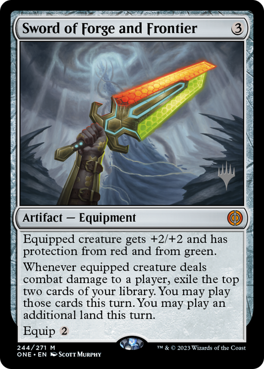 Sword of Forge and Frontier (PONE-244P) - Phyrexia: All Will Be One Promos