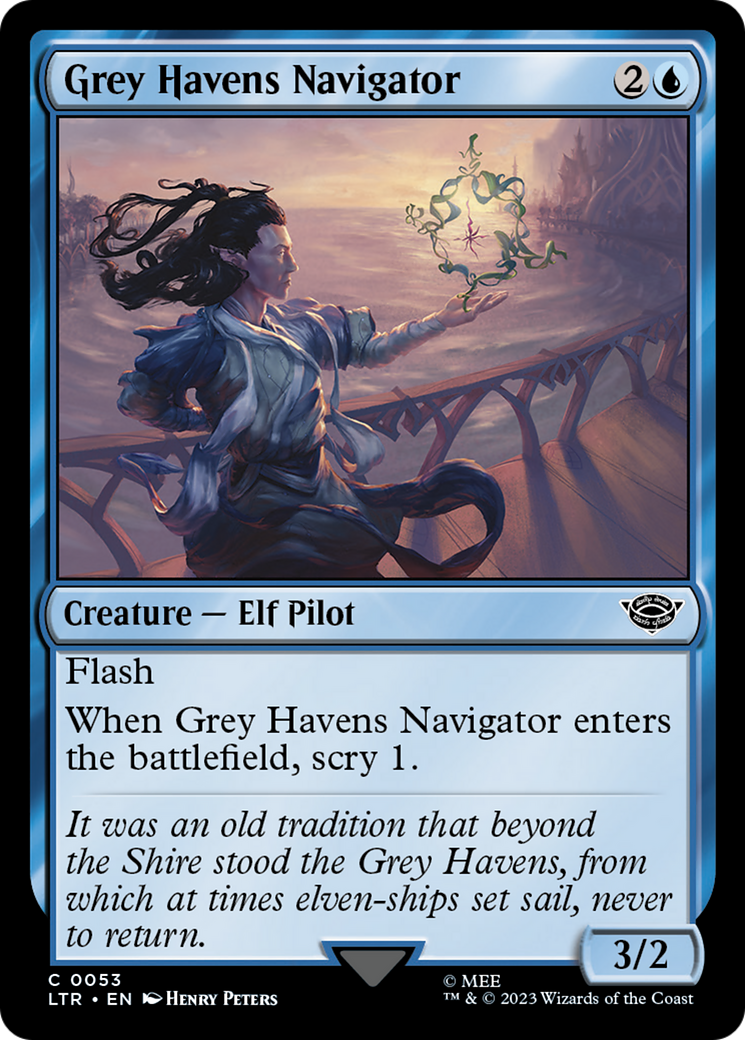 Grey Havens Navigator (LTR-053) - The Lord of the Rings: Tales of Middle-earth Foil