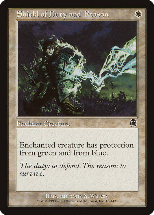 Shield of Duty and Reason (APC-016) - Apocalypse Foil