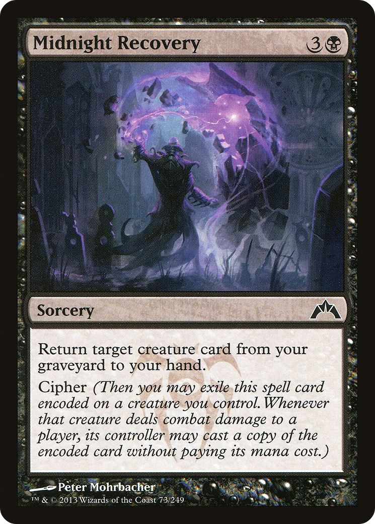 Midnight Recovery (GTC-073) - Gatecrash Foil