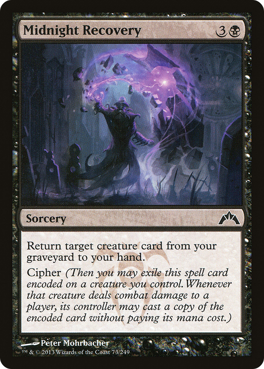 Midnight Recovery (GTC-073) - Gatecrash Foil