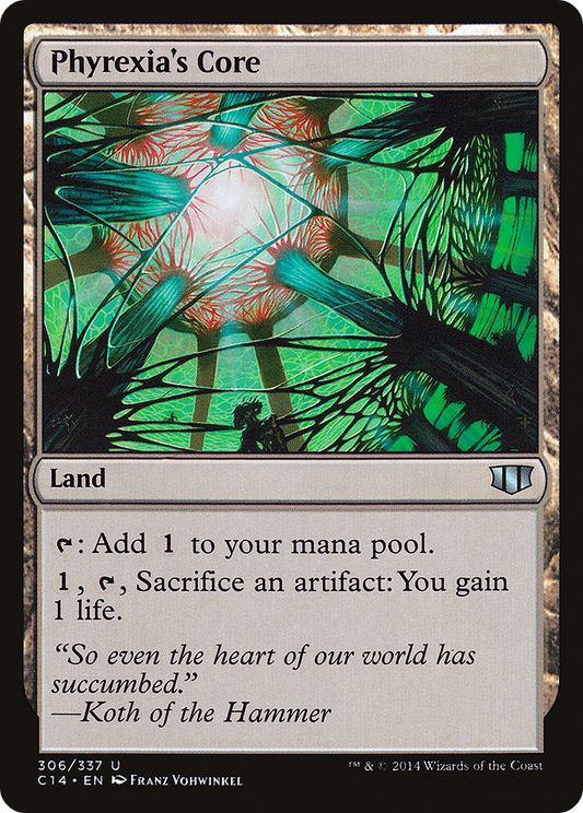 Phyrexia's Core (C14-306) - Commander 2014