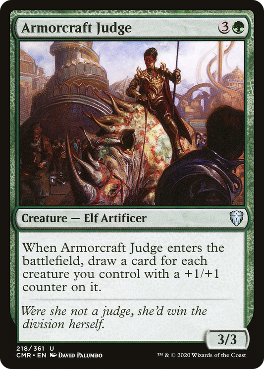 Armorcraft Judge (CMR-218) - Commander Legends