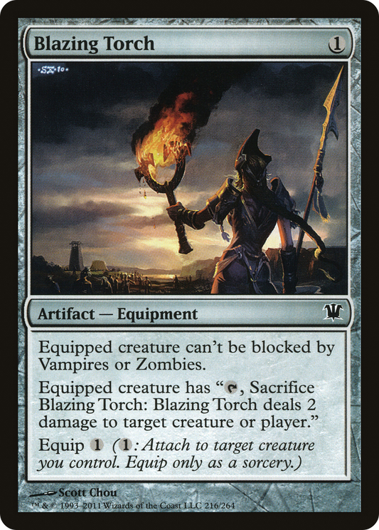 Blazing Torch (ISD-216) - Innistrad