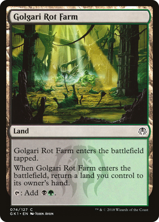 Golgari Rot Farm (GK1-074) - GRN Guild Kit