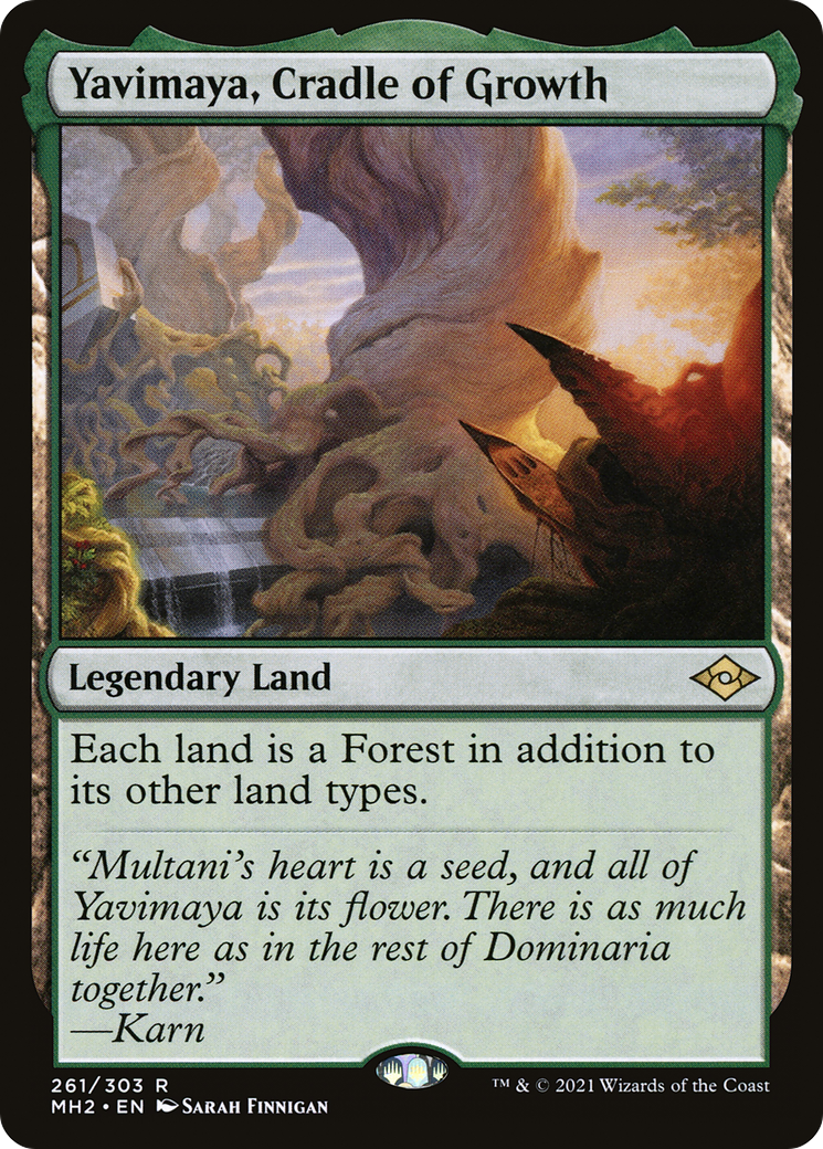 Yavimaya, Cradle of Growth (MH2-261) - Modern Horizons 2