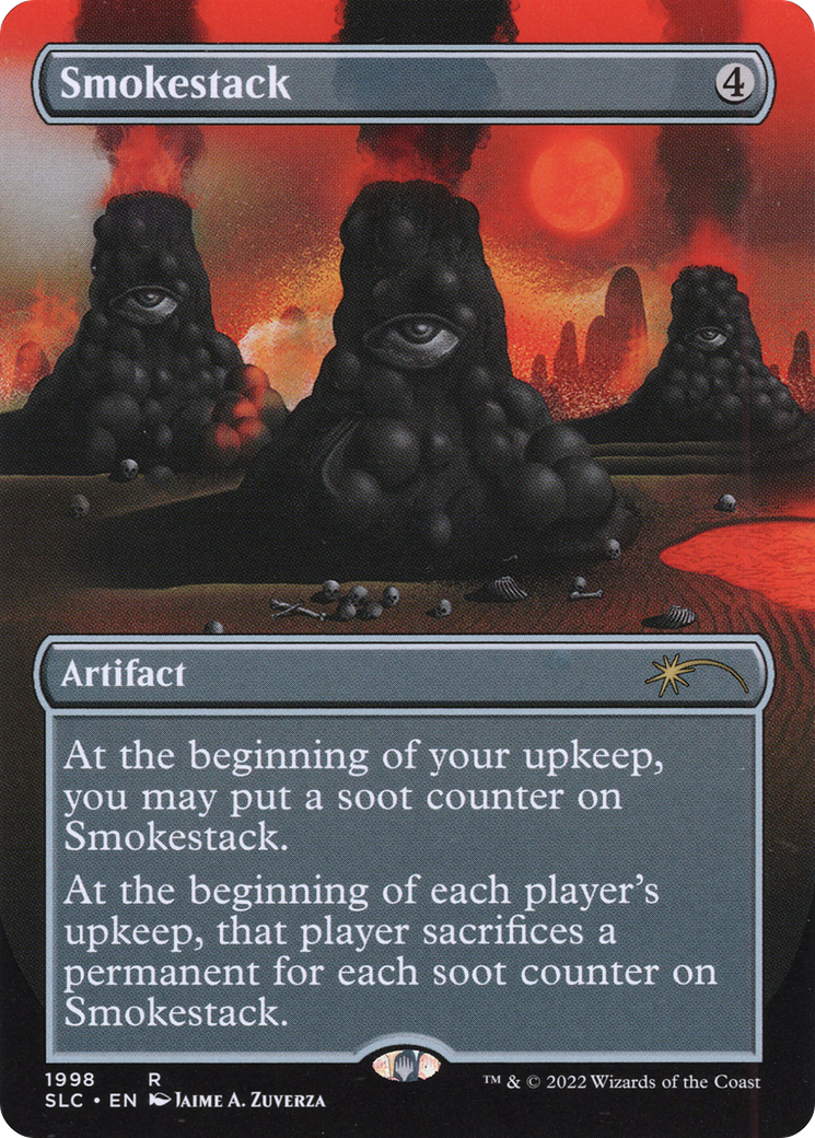 Smokestack  (Borderless)(SLC-1998) - Secret Lair 30th Anniversary Countdown Kit Foil