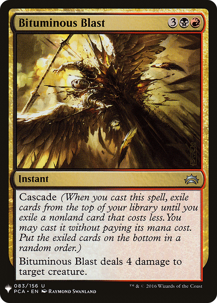 Bituminous Blast (LIST-PCA-83) - The List