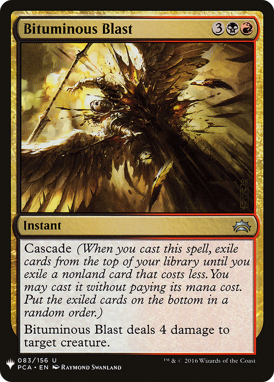 Bituminous Blast (LIST-PCA-83) - The List