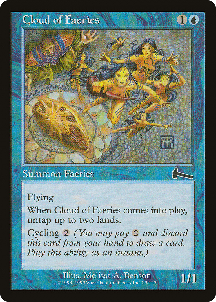 Cloud of Faeries (ULG-029) - Urza's Legacy