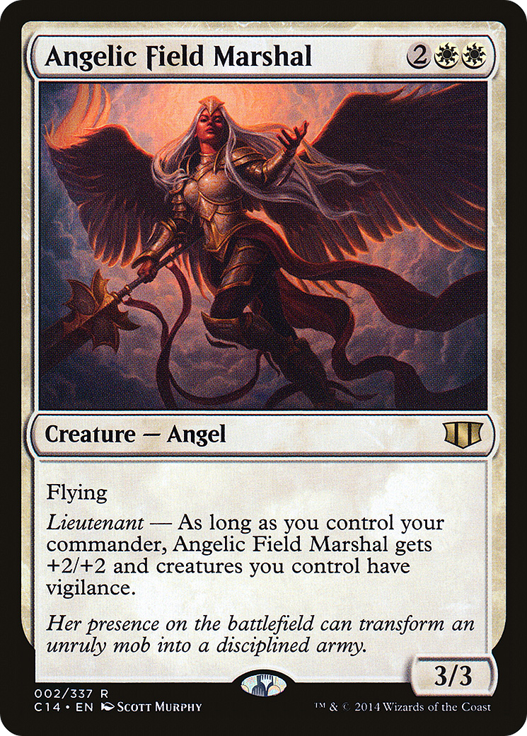 Angelic Field Marshal (C14-002) - Commander 2014