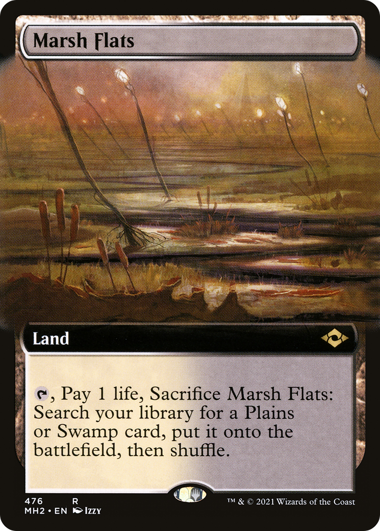 Marsh Flats (MH2-476) - Modern Horizons 2: (Extended Art)