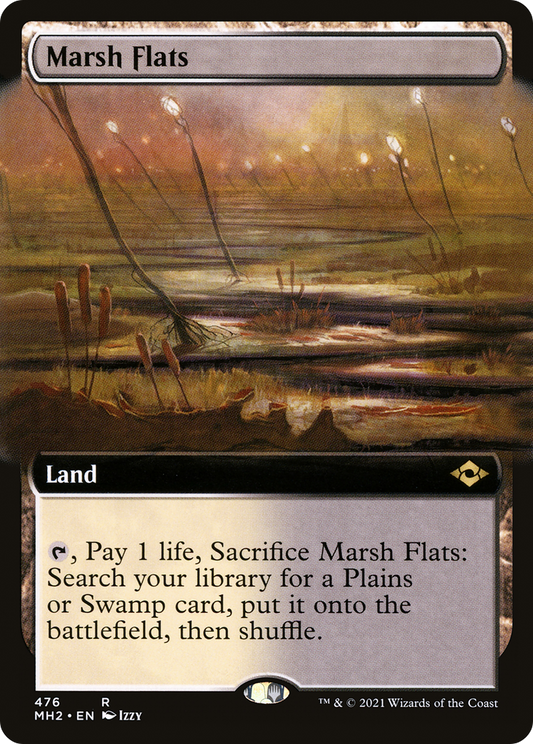 Marsh Flats (MH2-476) - Modern Horizons 2: (Extended Art) Foil