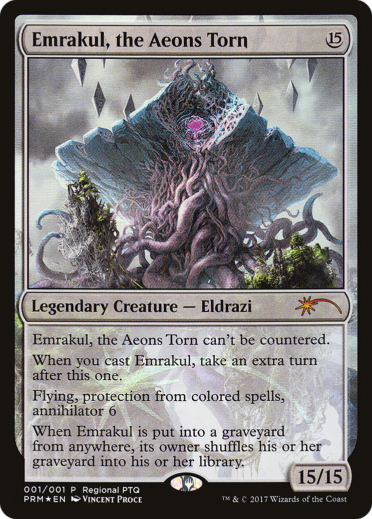 Emrakul, the Aeons Torn (PPRO-2017) - Pro Tour Promos Foil