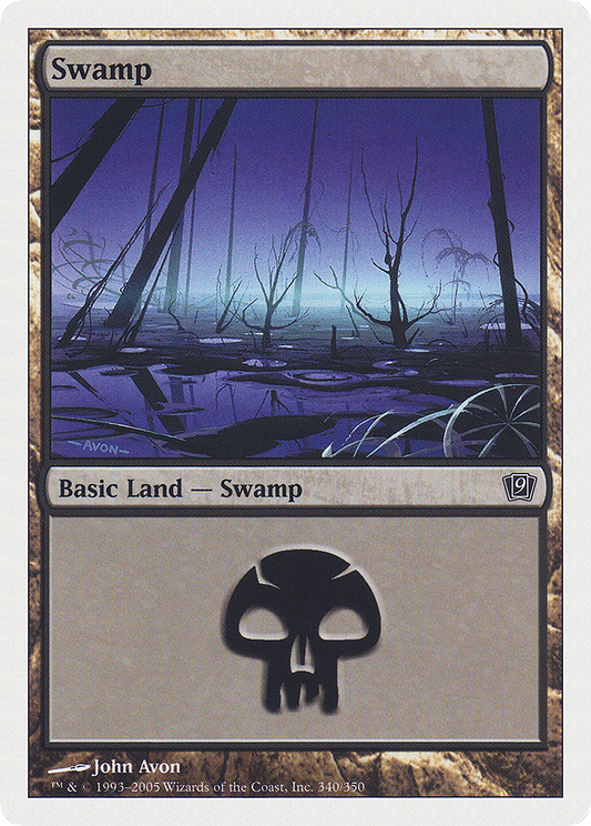 Swamp (9ED-340) - Ninth Edition