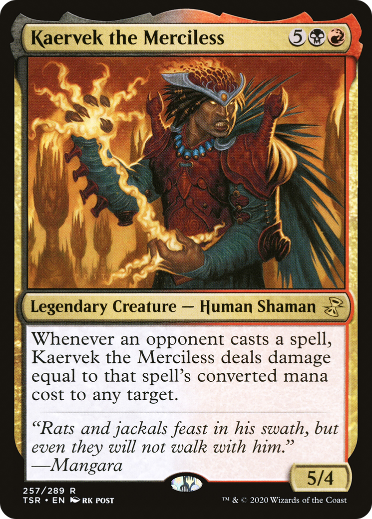 Kaervek the Merciless (TSR-257) - Time Spiral Remastered