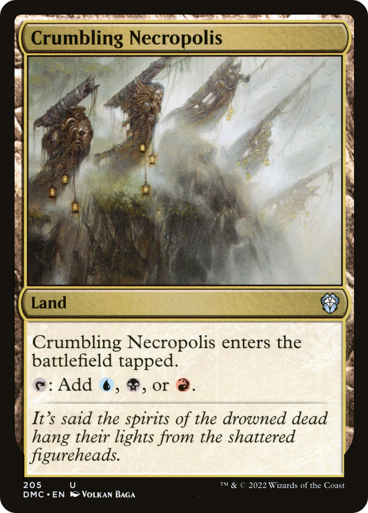 Crumbling Necropolis (DMC-205) - Dominaria United Commander