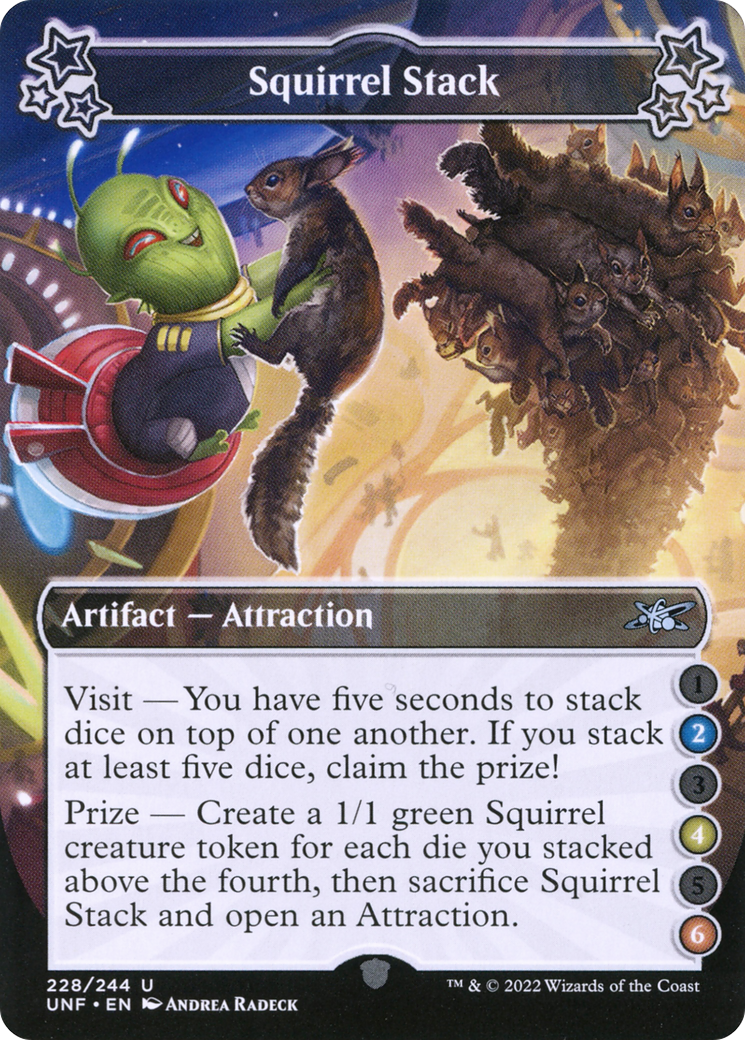 Squirrel Stack (2-4-6) (UNF-228B) - Unfinity Foil