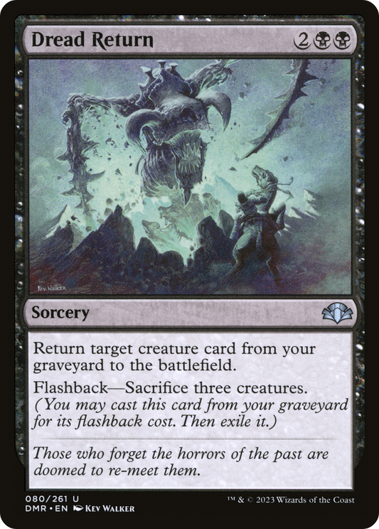 Dread Return (DMR-080) - Dominaria Remastered