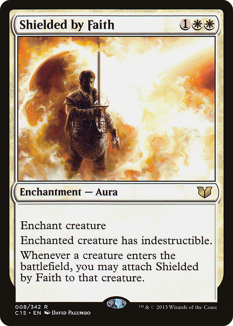 Shielded by Faith (C15-008) - Commander 2015