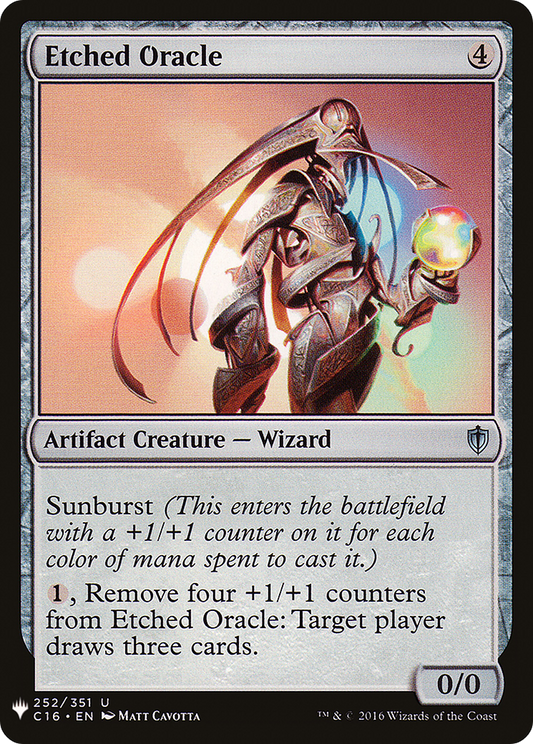 Etched Oracle (LIST-C16-252) - The List