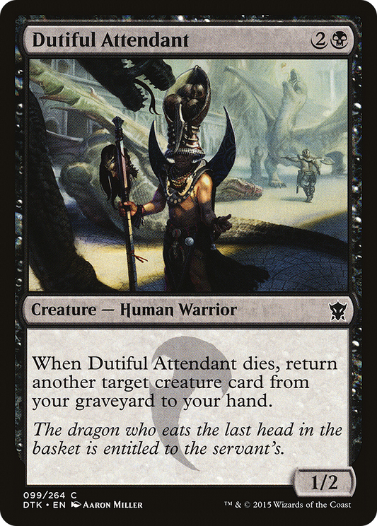 Dutiful Attendant (DTK-099) - Dragons of Tarkir