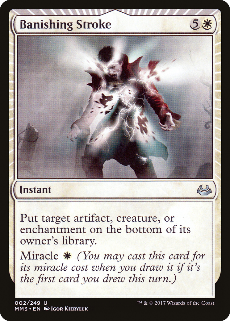 Banishing Stroke (MM3-002) - Modern Masters 2017: (miracle)