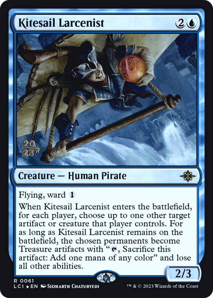 Kitesail Larcenist (PLCI-61S) - The Lost Caverns of Ixalan Promos Foil