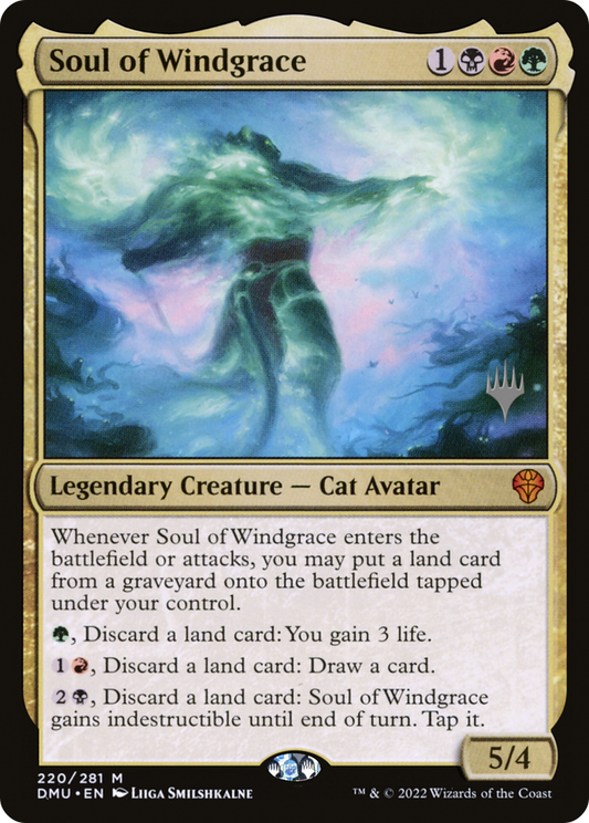 Soul of Windgrace (PDMU-220P) - Dominaria United Promos Foil