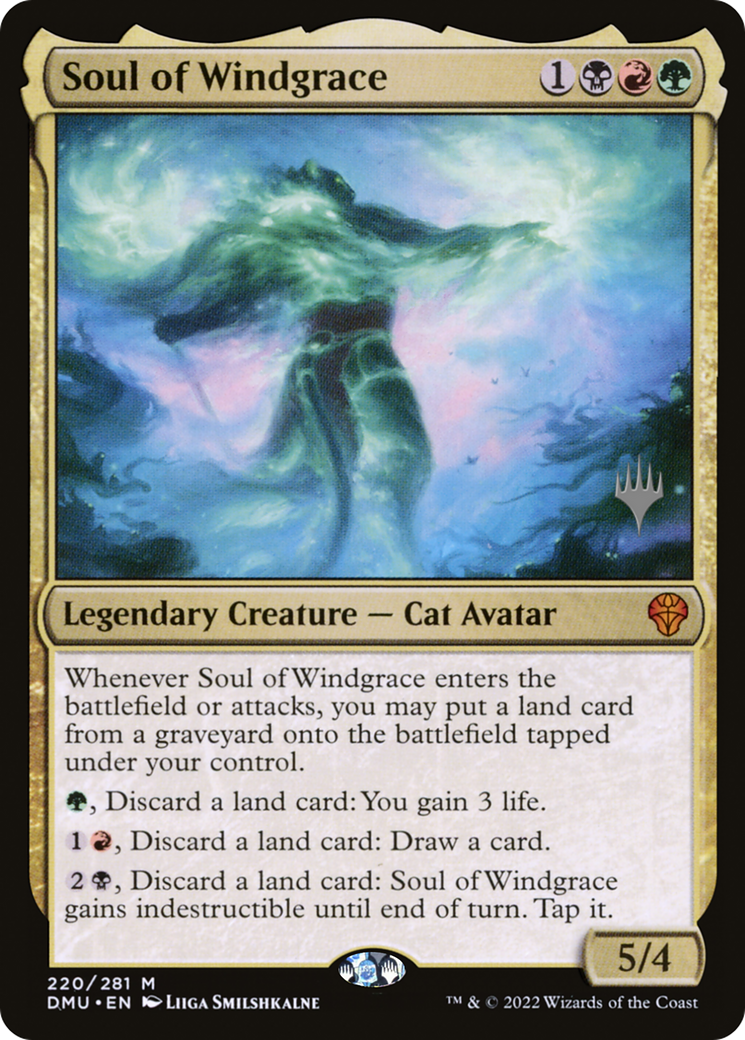 Soul of Windgrace (PPDMU-220) - Dominaria United Promos (Promo Pack)
