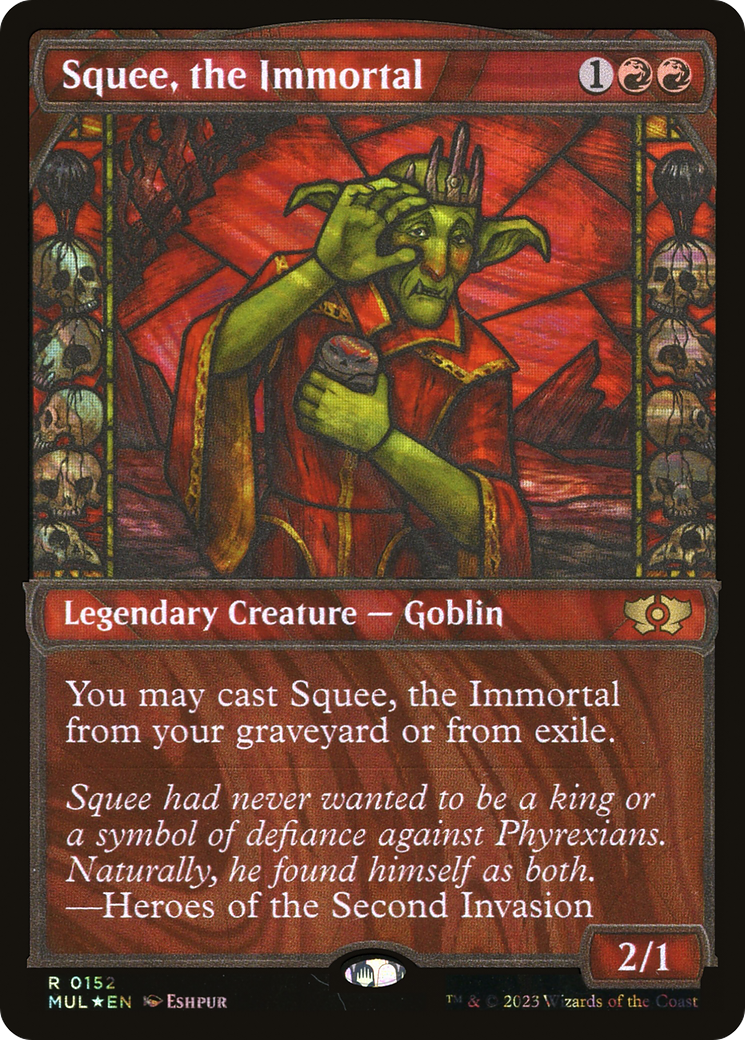 Squee, the Immortal (MUL-152) - Multiverse Legends: (Showcase) Foil