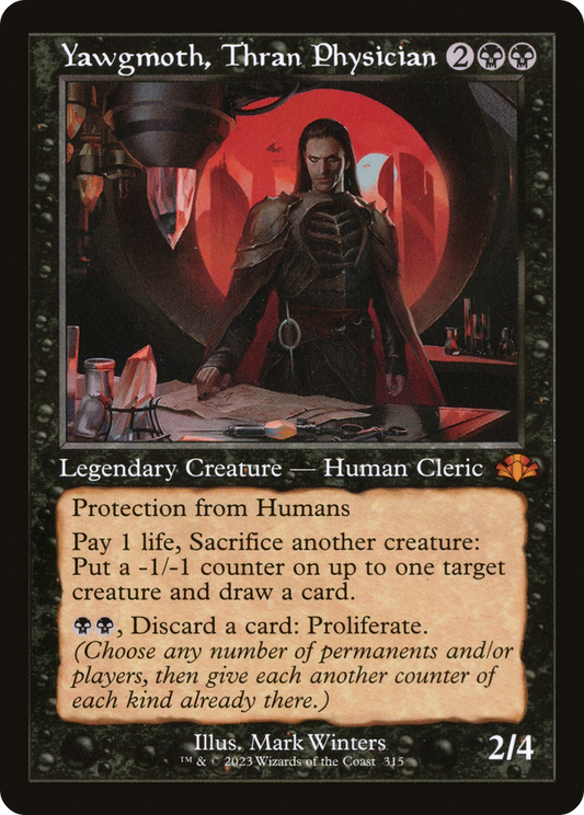 Yawgmoth, Thran Physician (DMR-315) - Dominaria Remastered