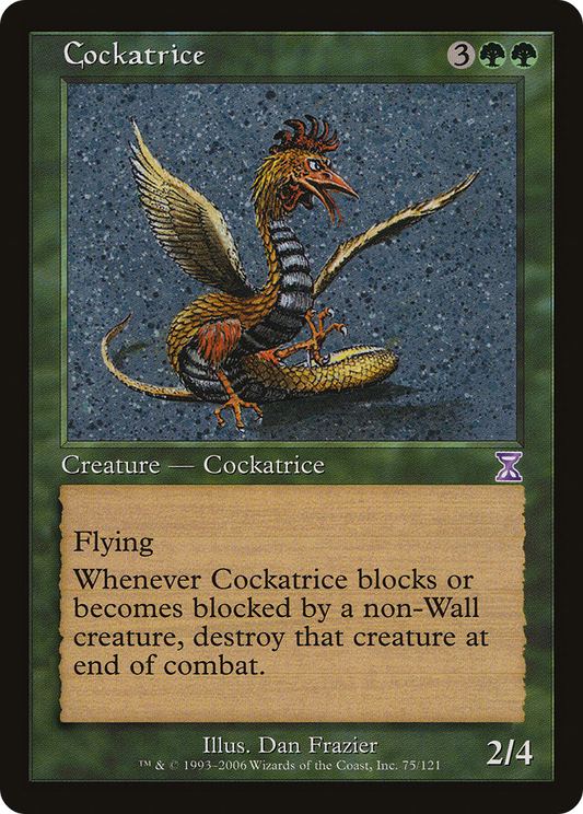 Cockatrice (TSB-075) - Time Spiral Timeshifted Foil