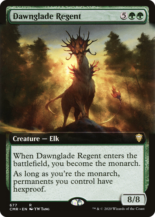 Dawnglade Regent (CMR-677) - Commander Legends: (Extended Art)