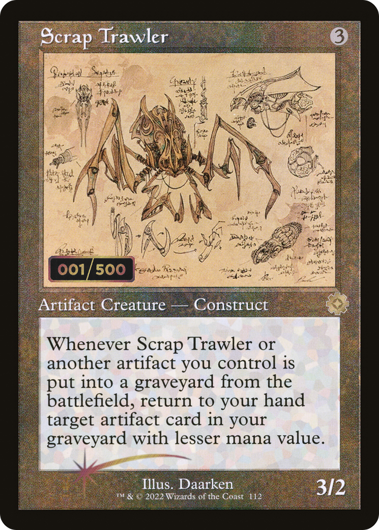 Scrap Trawler (BRR-112Z) - The Brothers' War Retro Artifacts Foil