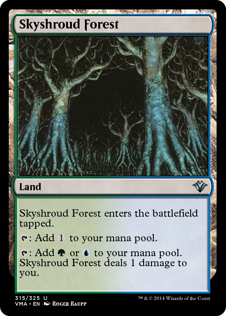 Skyshroud Forest (VMA-315) - Vintage Masters Foil