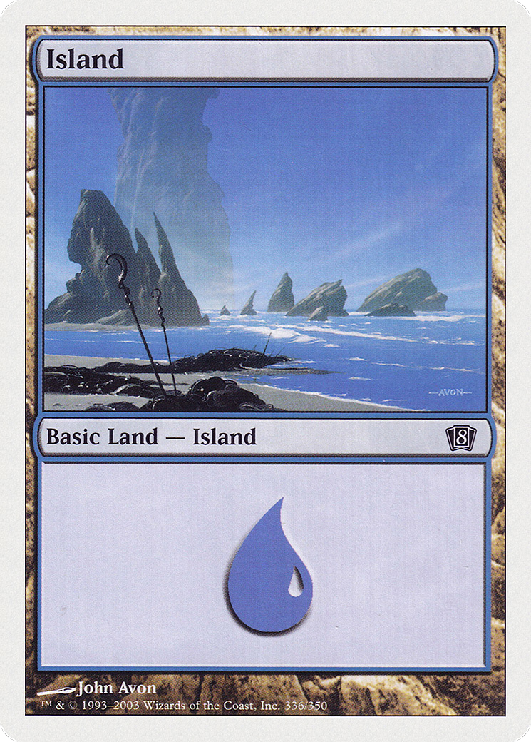 Island (8ED-336) - Eighth Edition