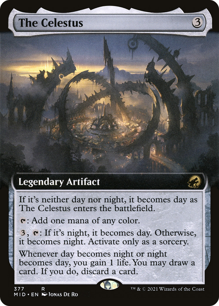 The Celestus (MID-377) - Innistrad: Midnight Hunt: (Extended Art)