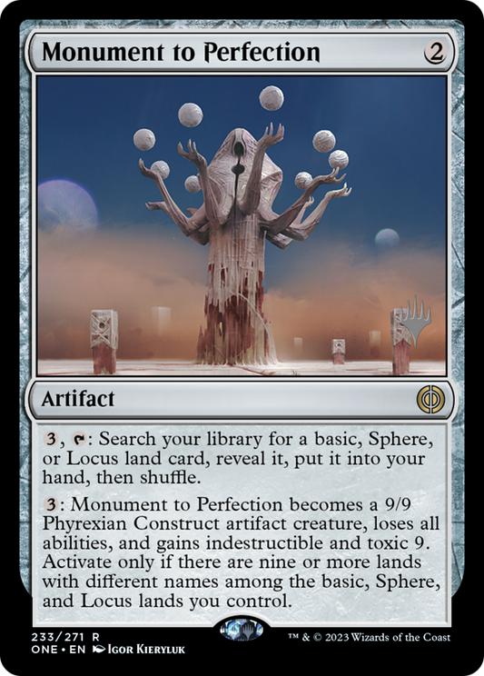 Monument to Perfection (PONE-233P) - Phyrexia: All Will Be One Promos Foil