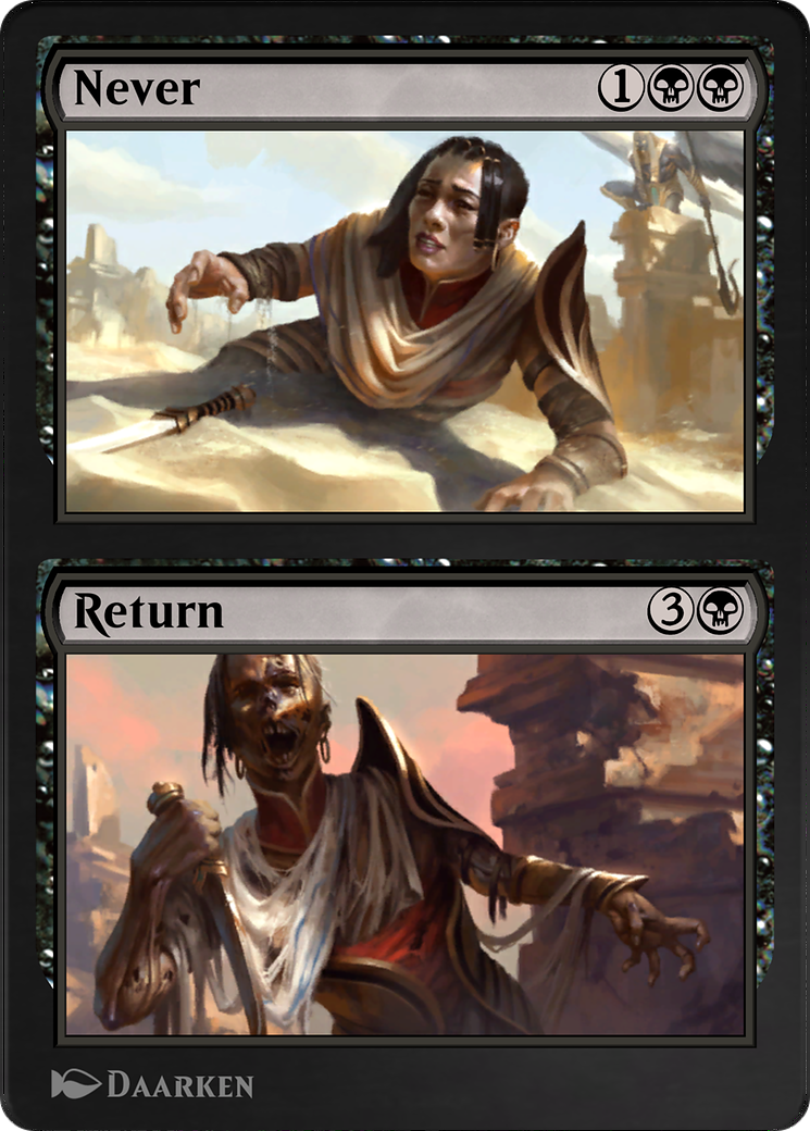 Never // Return (AKR-118) - Amonkhet Remastered