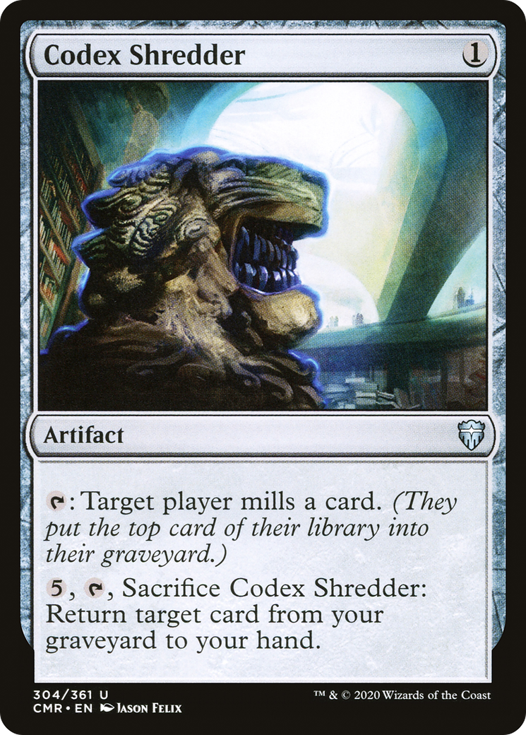 Codex Shredder (CMR-304) - Commander Legends