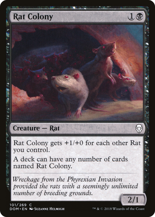 Rat Colony (DOM-101) - Dominaria Foil