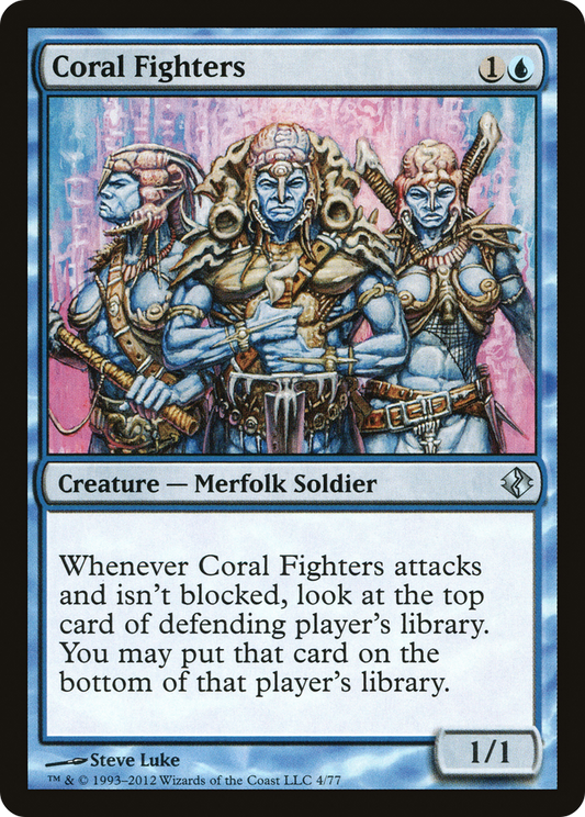 Coral Fighters (DDI-004) - Duel Decks: Venser vs. Koth