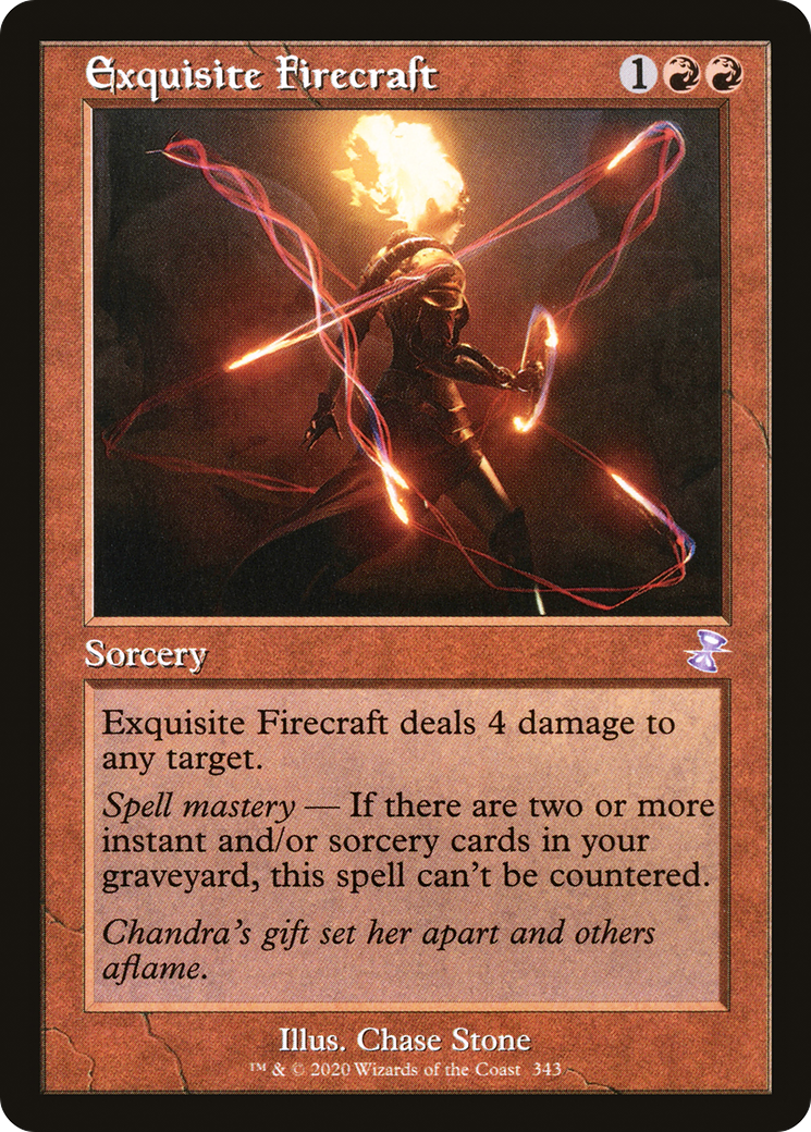 Exquisite Firecraft (TSR-343) - Time Spiral Remastered Foil