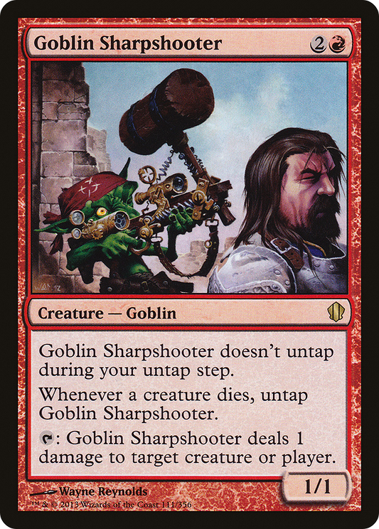 Goblin Sharpshooter (C13-111) - Commander 2013